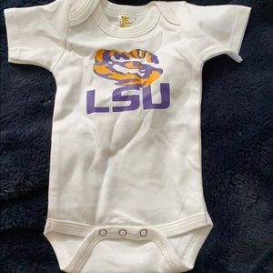 Baby LSU onesie